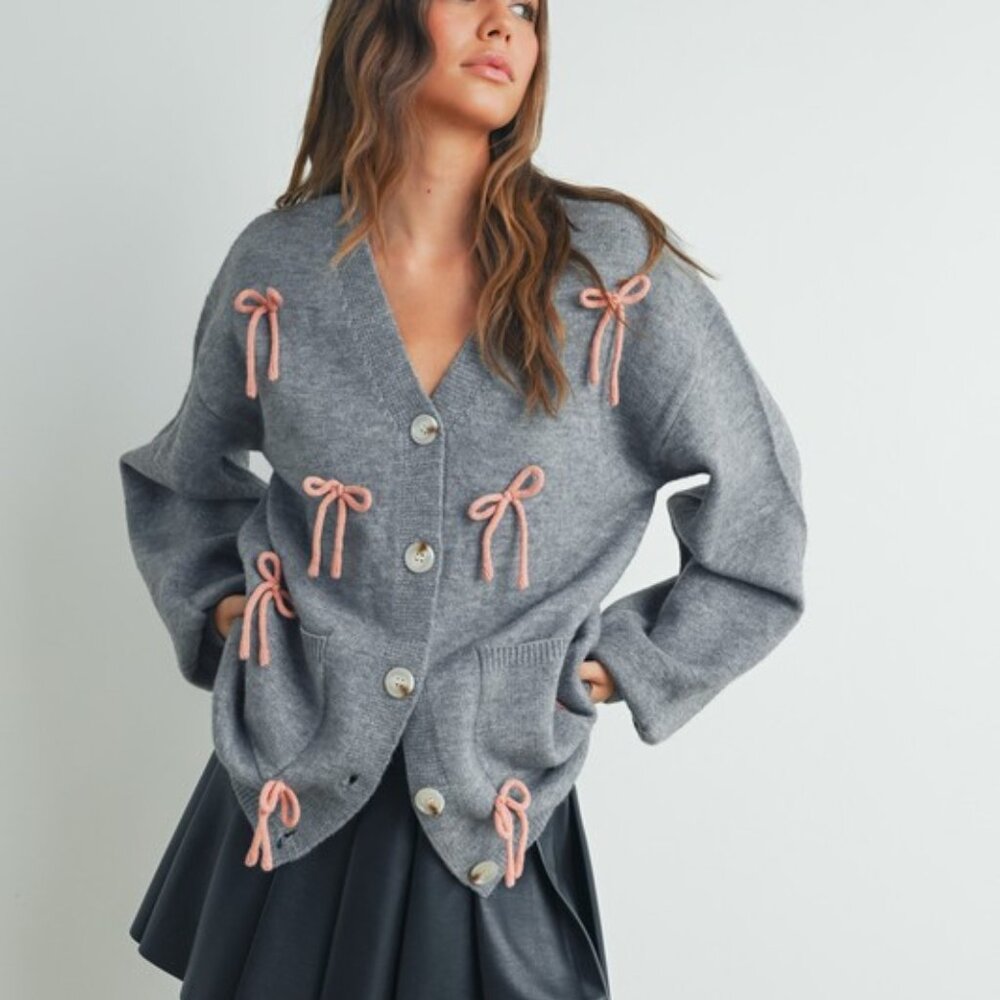 Lancy Bow Cardi